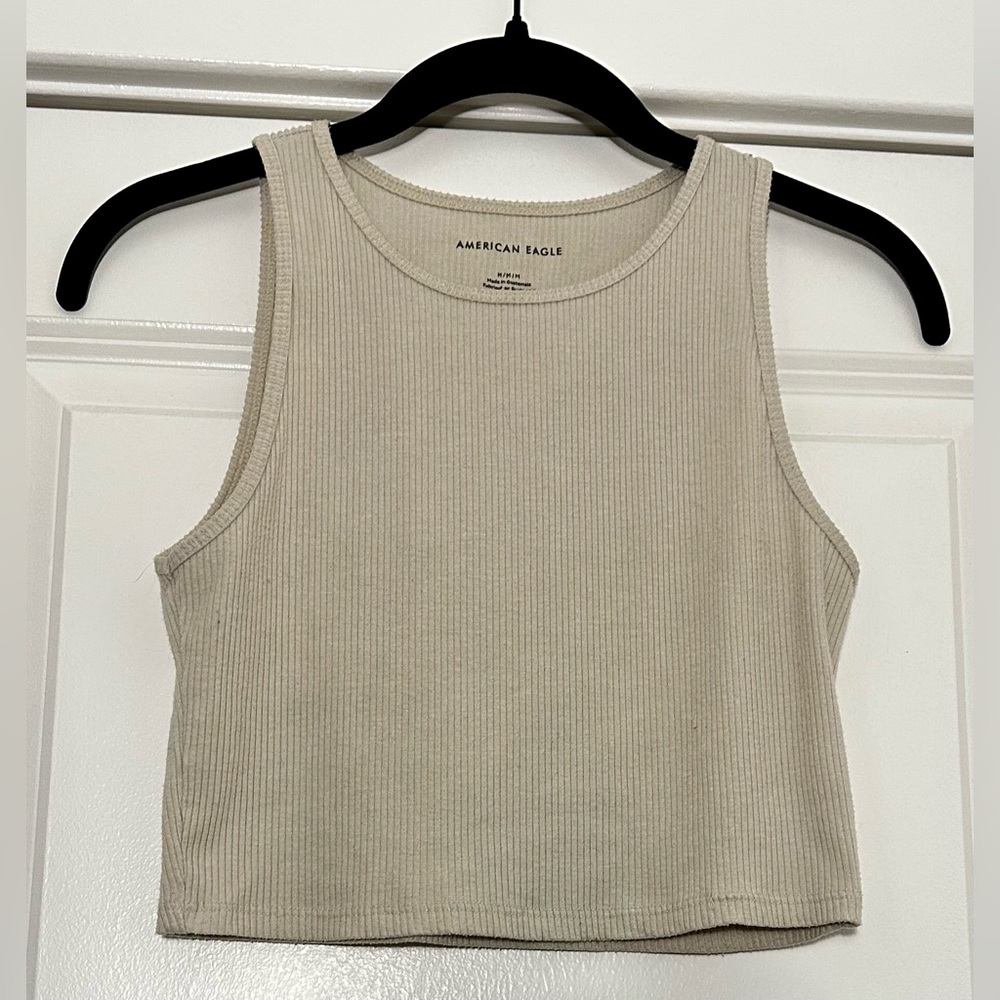 American Eagle Cropped Tank Top
